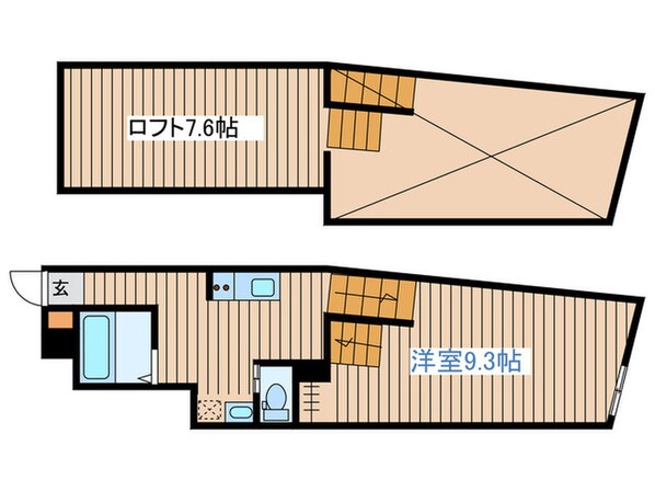 kankuro中倉の物件間取画像